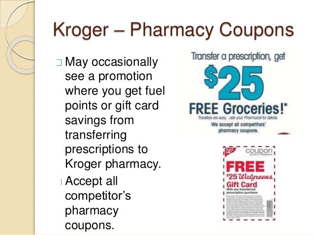 Kroger pharmacy transfer prescription coupon